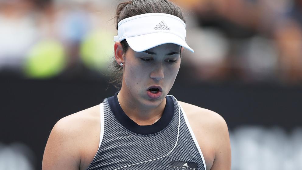 Muguruza semanas atrás había abandonado