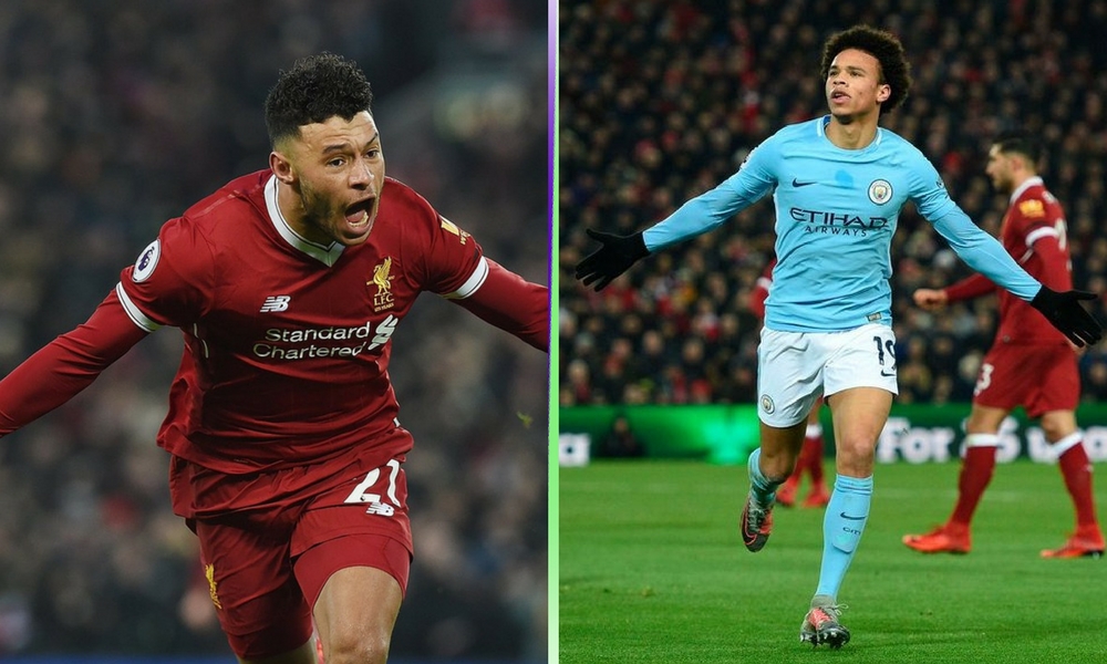 Chamberlain y Leroy Sané anotaron