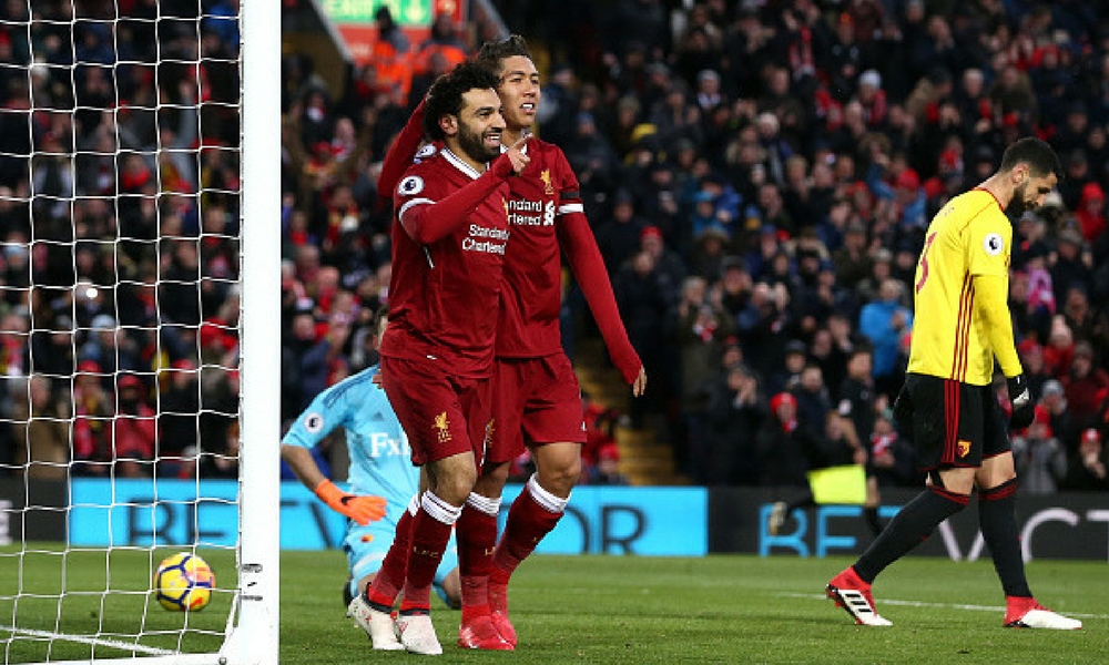 Mohamed Salah supera el récord de Fernando Torres en el Liverpool