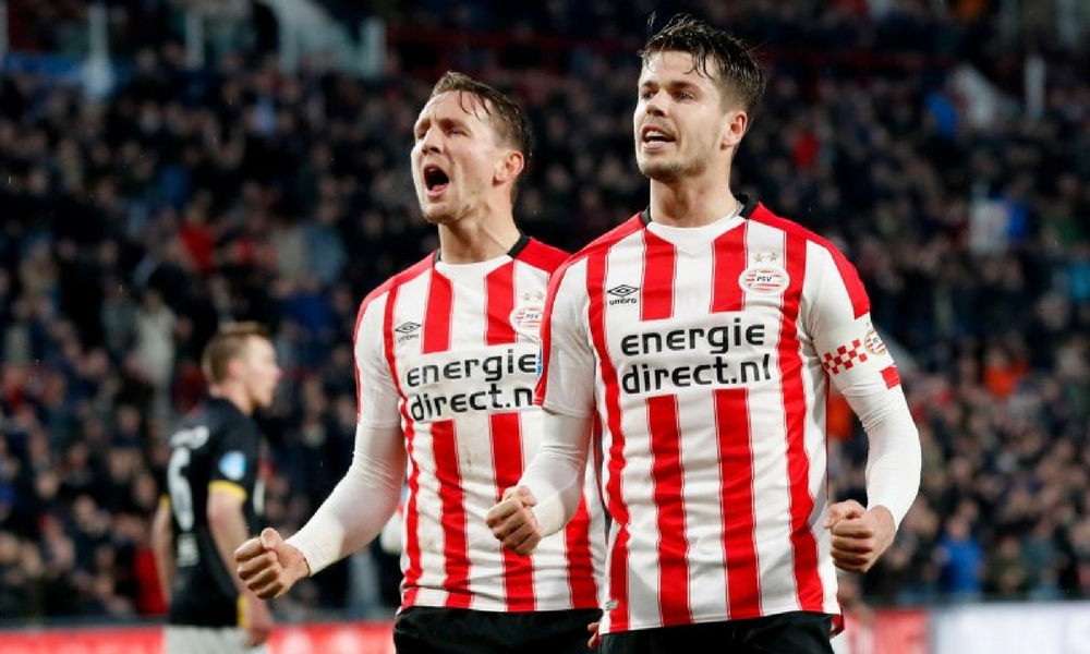 PSV golea 5-1 al Nac Breda
