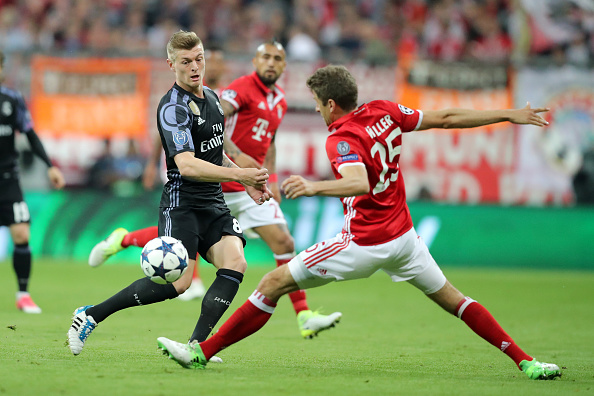 Bayern frente a Real Madrid