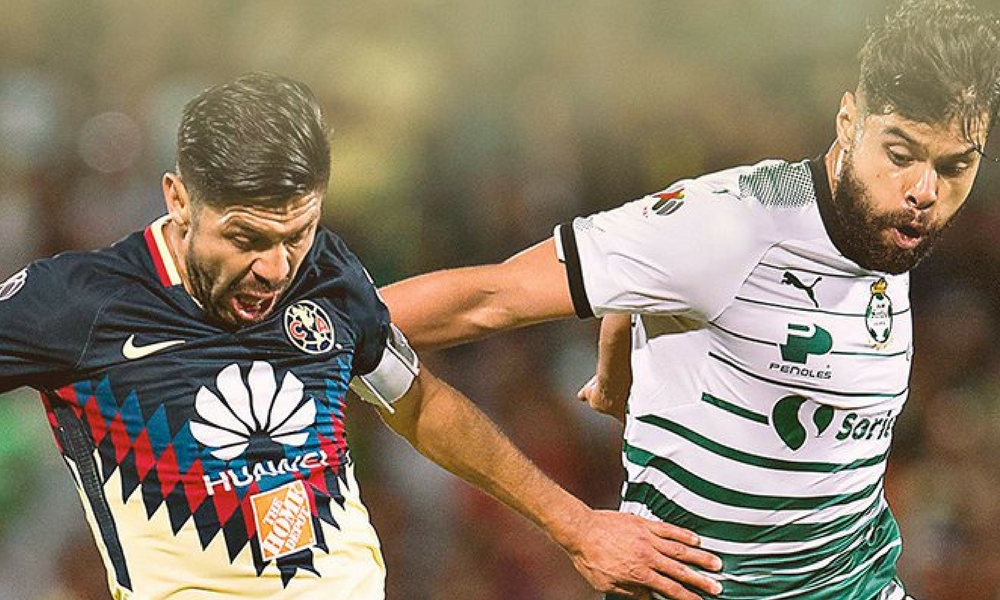América se lleva los 3 puntos contra Santos