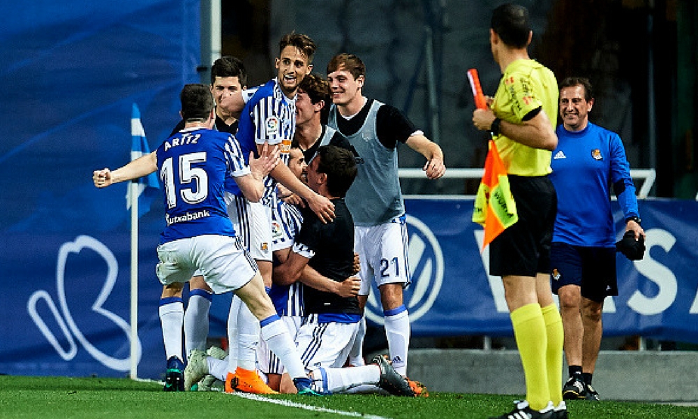 Real Sociedad golea al Atlético