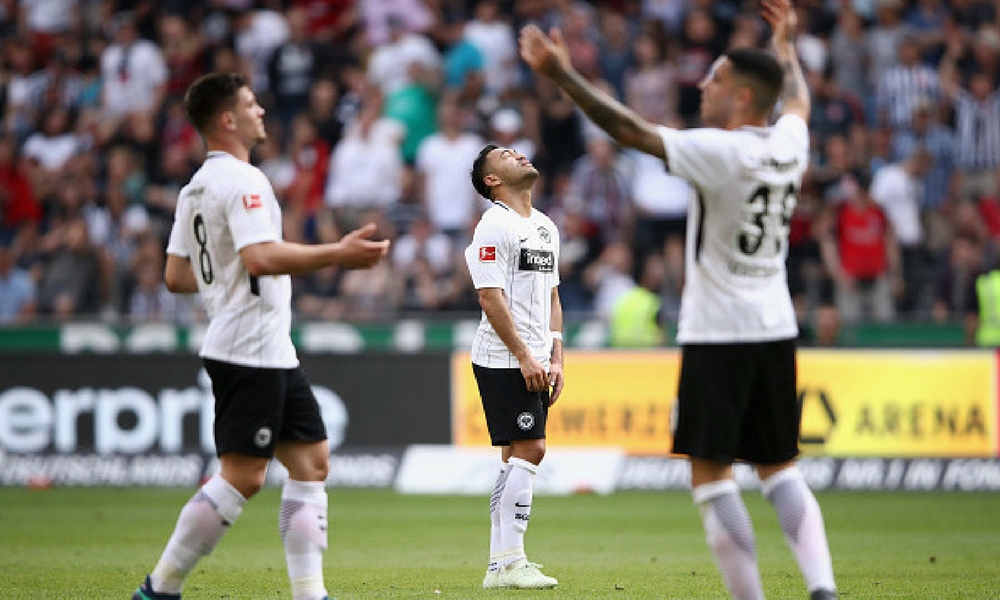 Frankfurt pierde frente a Hertha Berlín