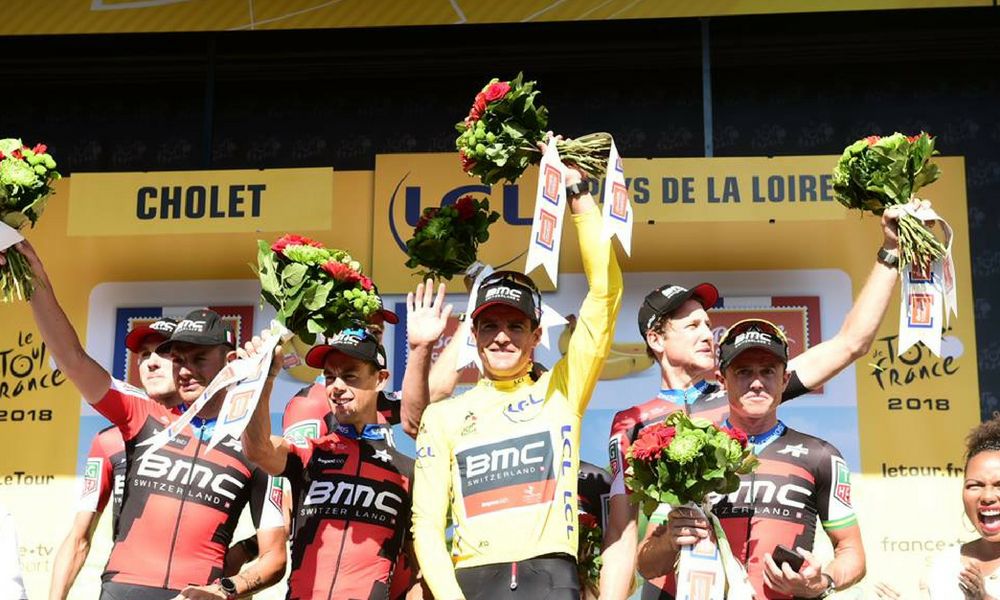 BMC Racing ganó la contrarreloj