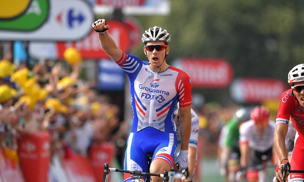 Arnaud Demaré ganó el penúltimo sprint