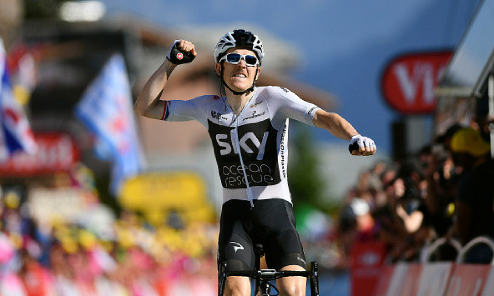 Geraint Thomas ganó la undécima etapa