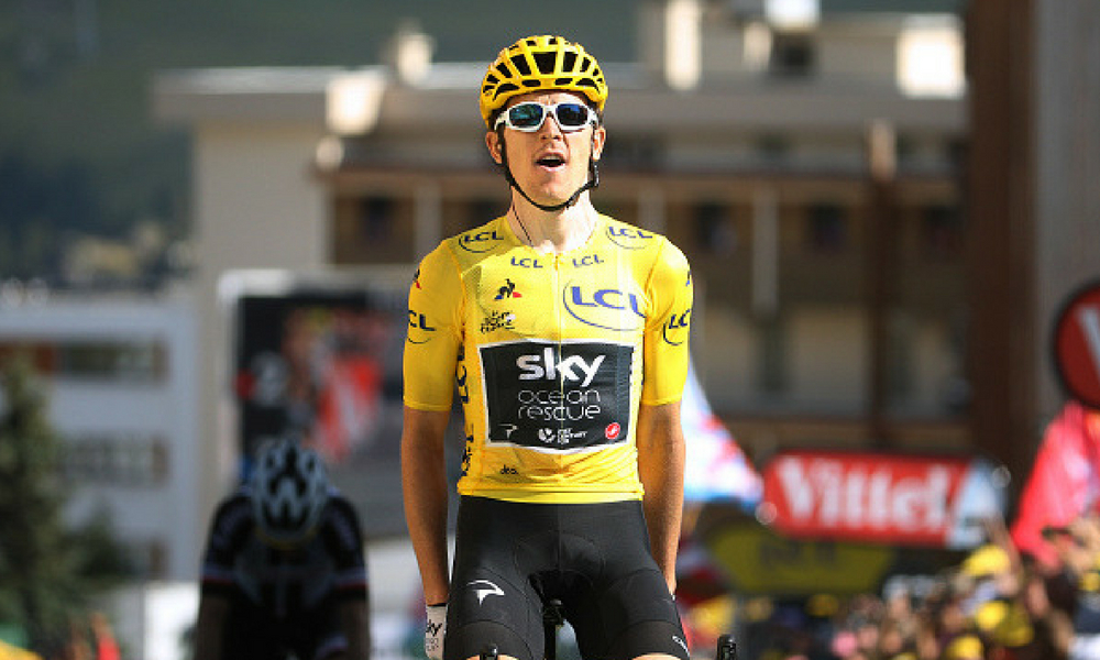 Geraint Thomas ganó su segunda etapa