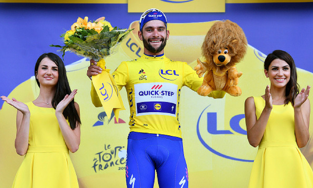 Gaviria ganó la etapa inaugural del Tour