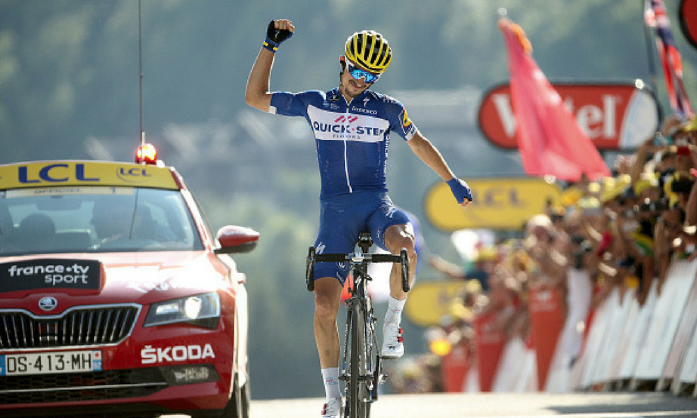 Alaphilippe se impuso en la décima etapa