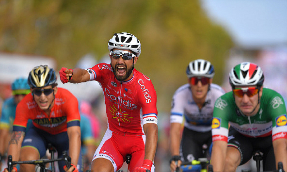 Nacer Bouhanni ganó la sexta etapa