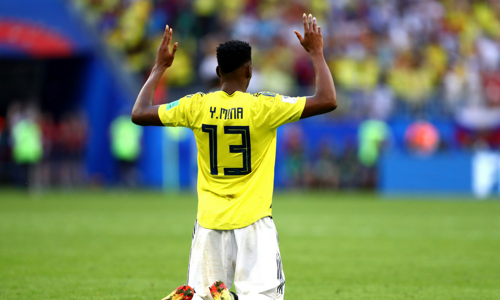 Yerry Mina fichó por el Everton