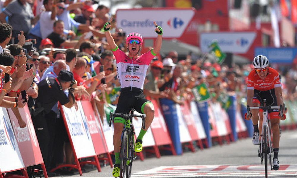 Simon Clarke ganó la quinta etapa