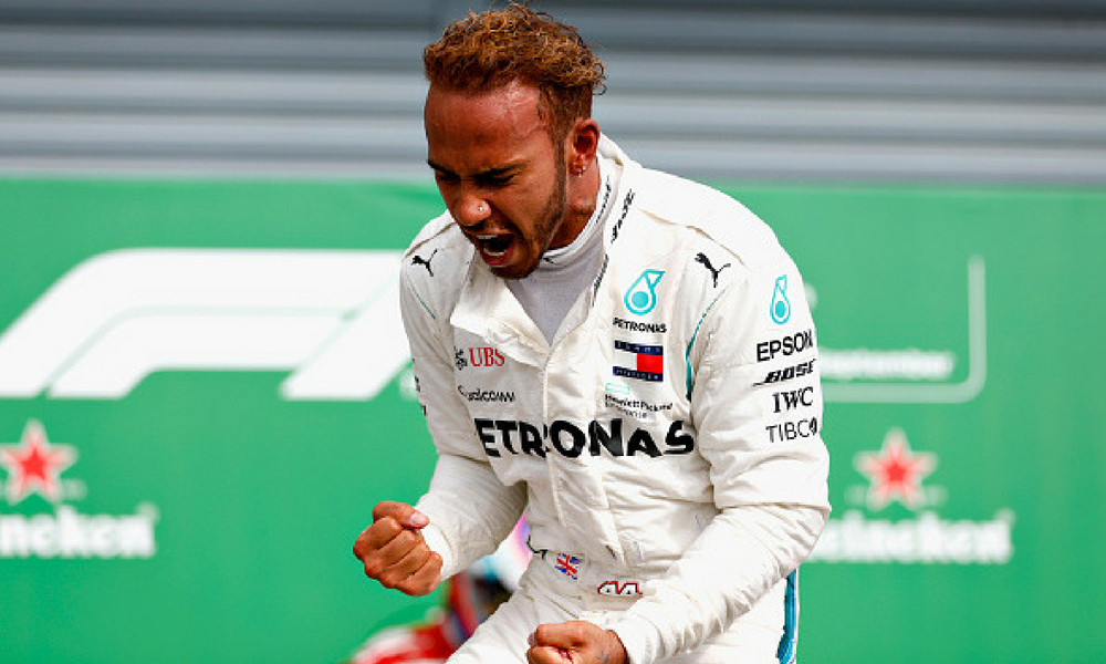 Nueva victoria de Lewis Hamilton