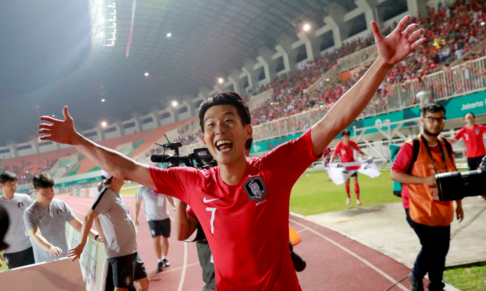Heung-Min logró la medalla de oro