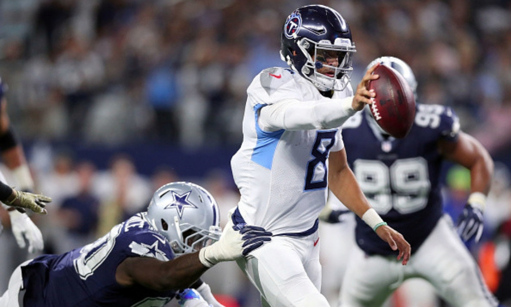 Titans vencen a Cowboys y arruinan debut de Amari Cooper