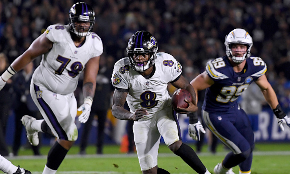 Los Ravens sorprendieron a Chargers