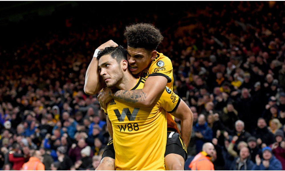 Jiménez anotó en el triunfo del Wolverhampton