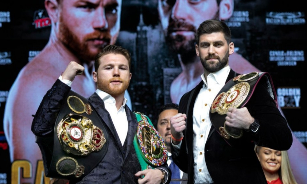 "Canelo" y Rocky Fielding