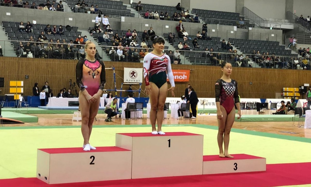 Alexa Moreno logró medalla de oro