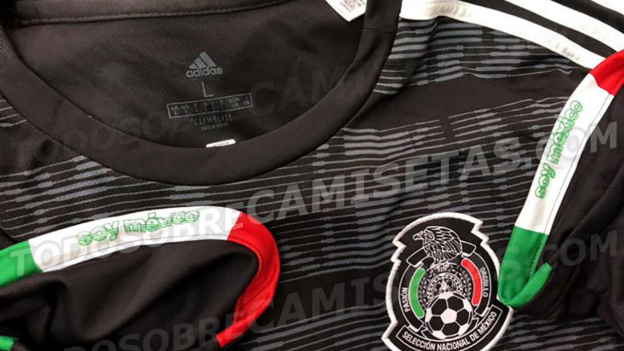 jersey seleccion mexicana negra