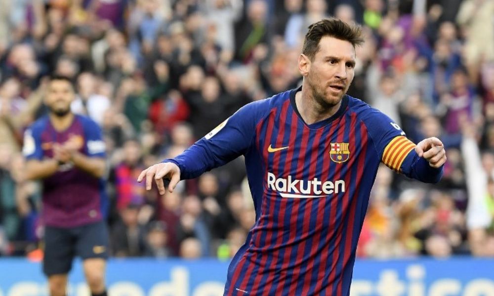 Messi le dio la victoria al Barcelona