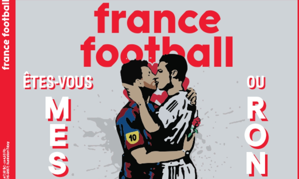 Messi y Cristiano protagonizan portada de France Football
