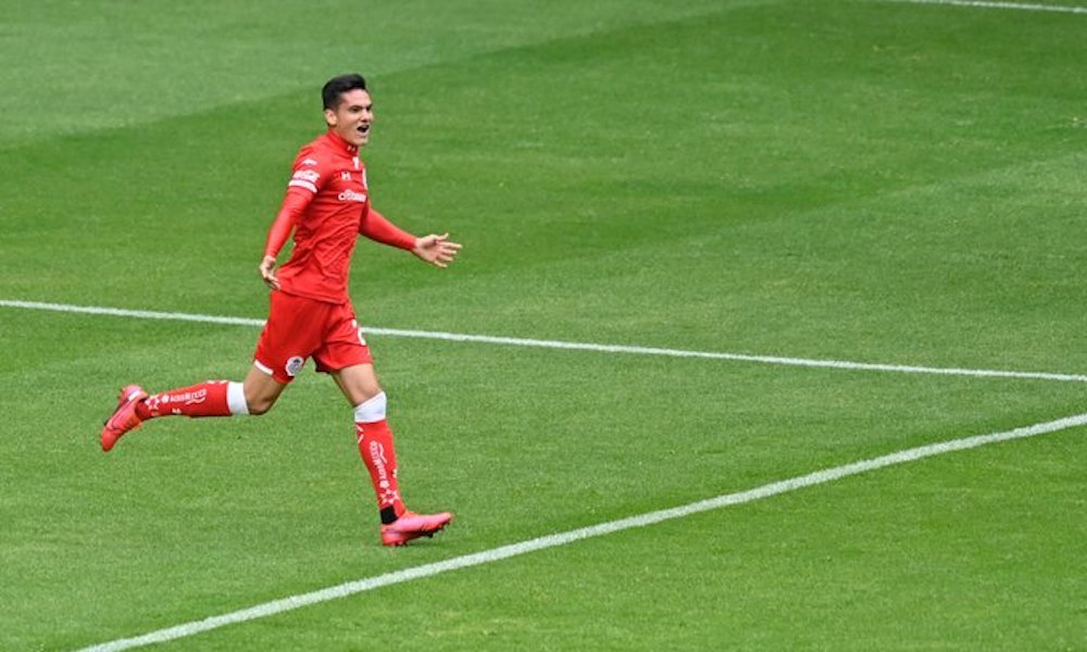 Diego González anotó su primer gol en Liga MX; Toluca venció a Chivas