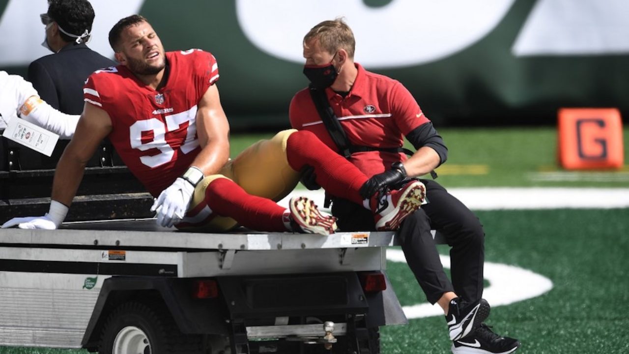 Jugador clave de San Francisco 49ers se perderá el resto de la temporada