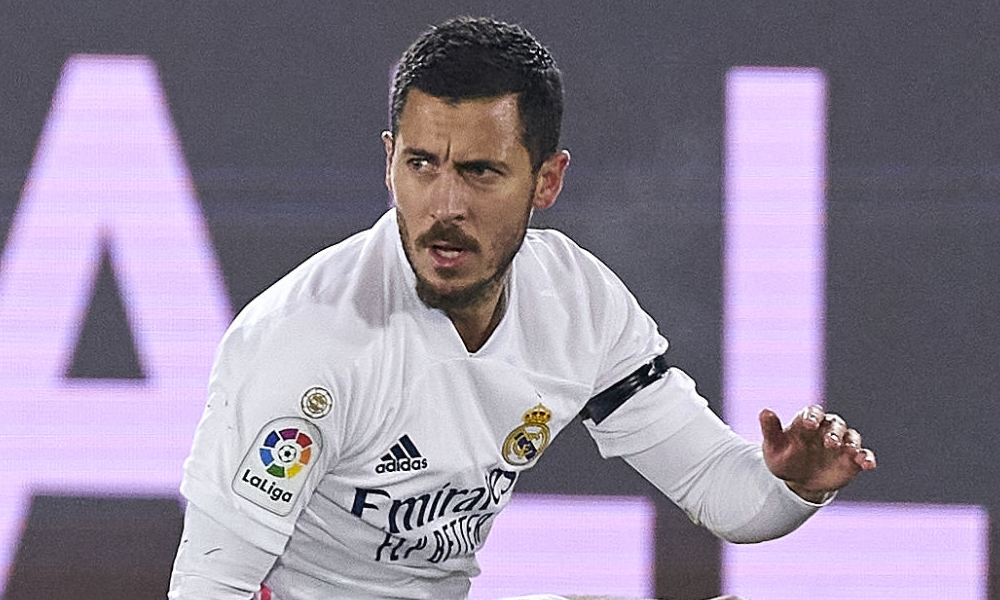 Eden Hazard sufrió lesión muscular