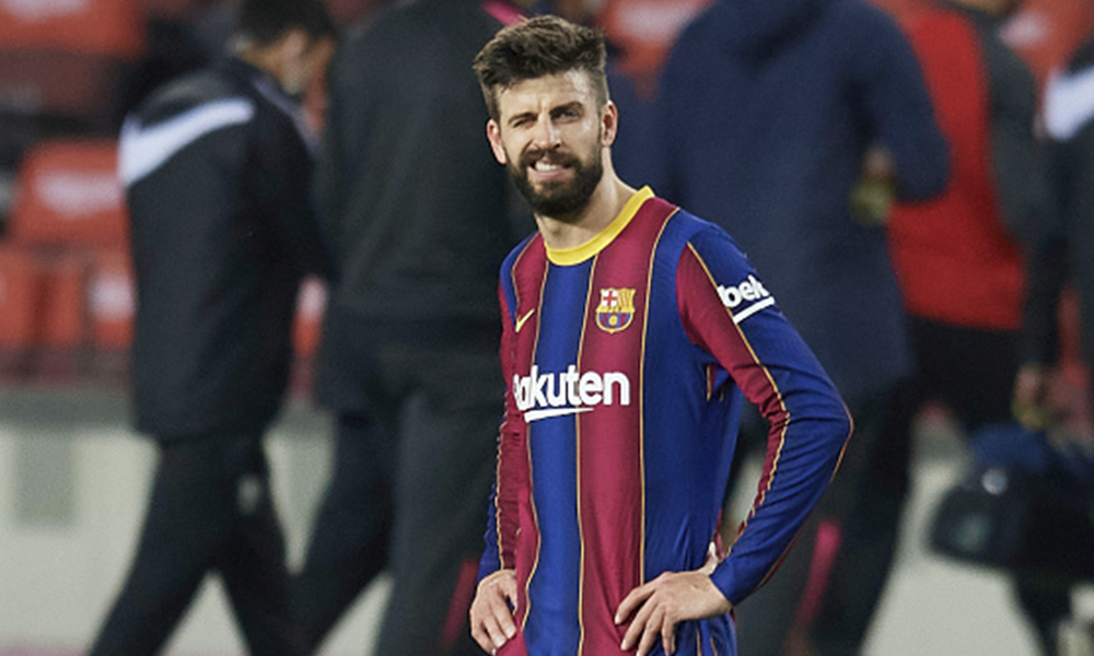 Gerard Piqué baja Barcelona