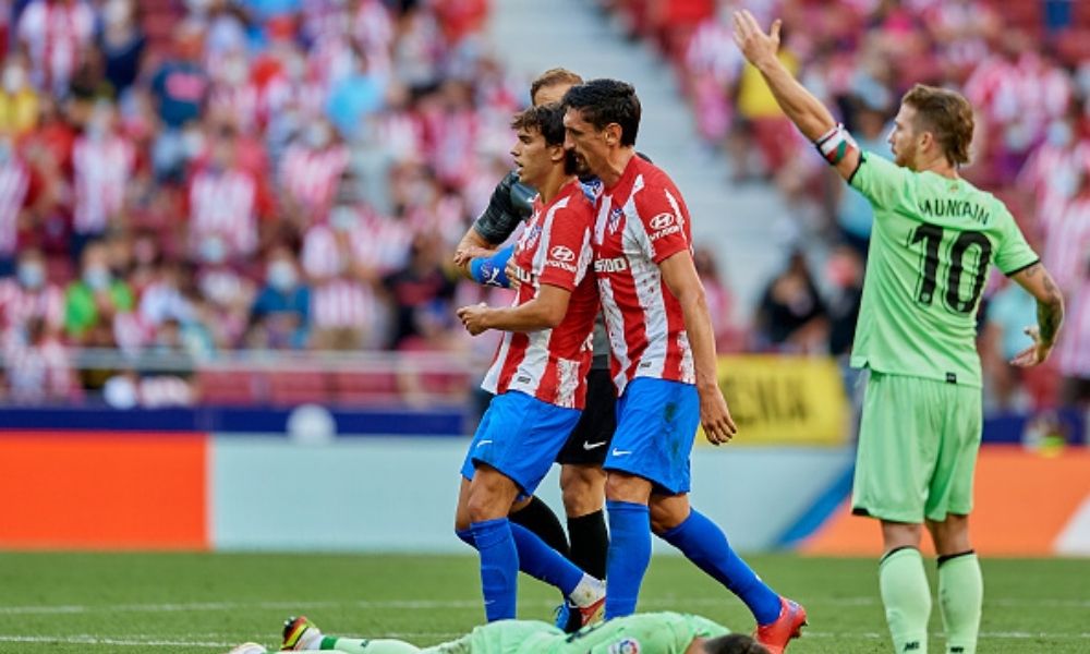 Joao Félix fue expulsado en el empate del Atlético de Madrid y Athletic de Bilbao