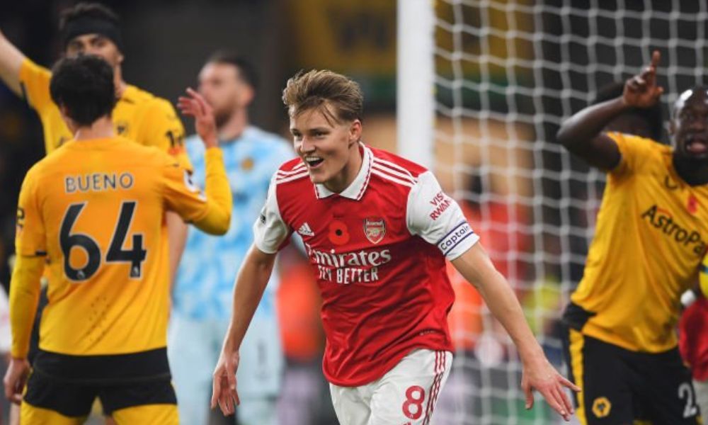 ¡Dolorosa derrota! Arsenal venció a los ‘Wolves’ de Raúl Jiménez