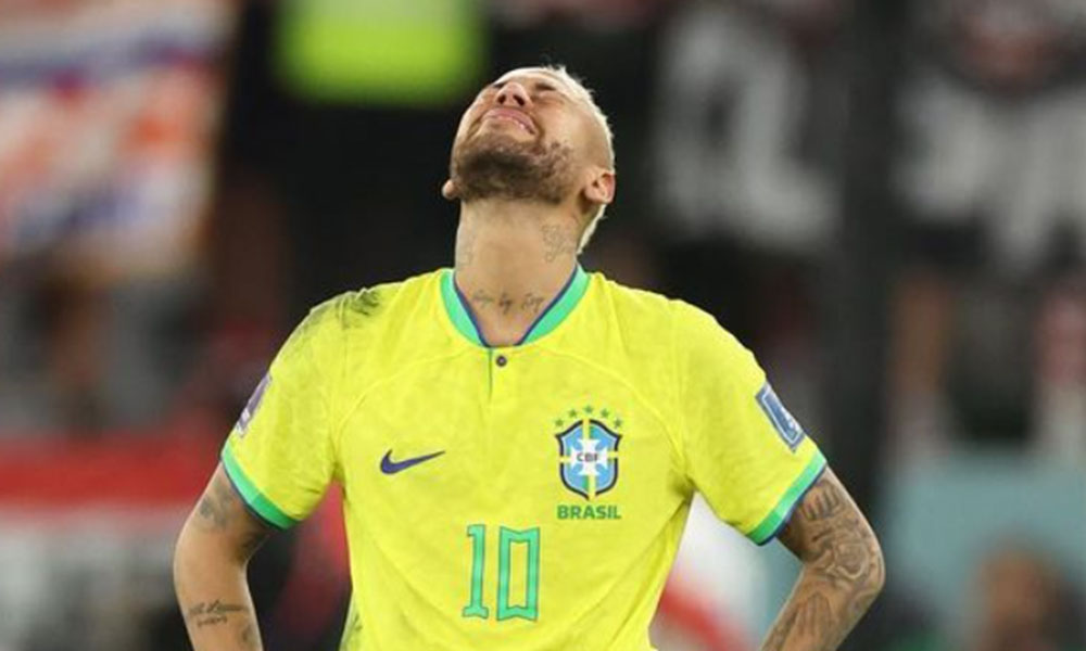 Title: "Neymar Suffers Serious Injury In Brazil's Selection Vs Al-Hilal ...