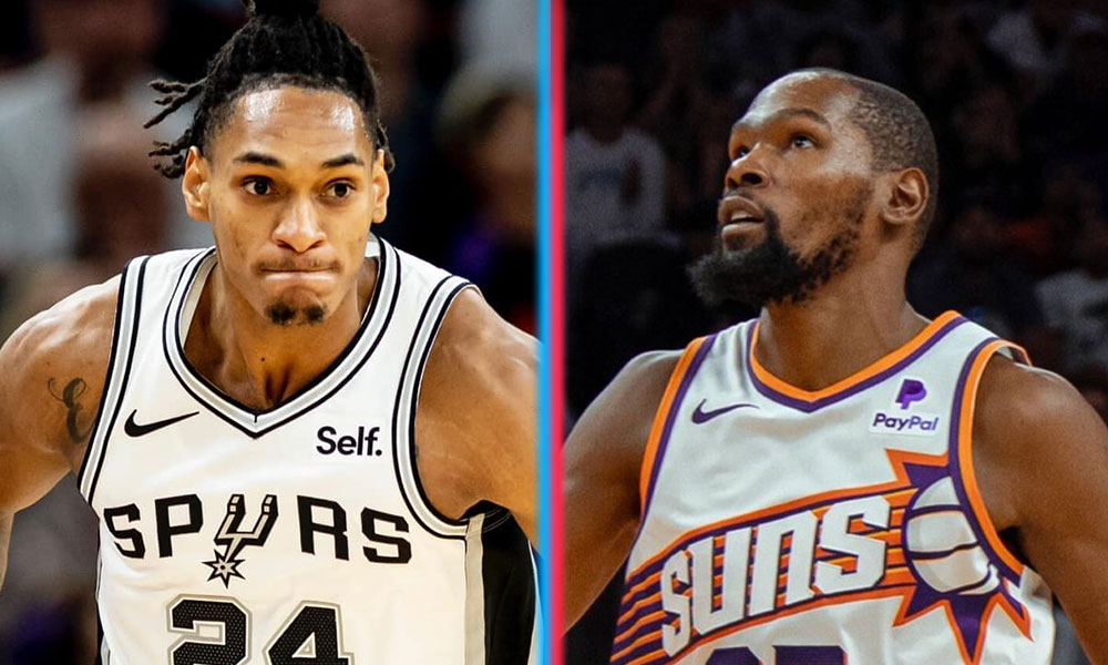 Pronóstico Spurs vs Suns; Interesante juego de NBA