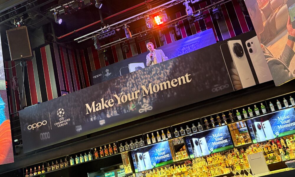 OPPO realizó una watch party para la final de la UEFA Champions League